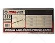 Závlačka, sada 555ks MAR-POL