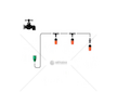 Zavlažovací systém na rostliny 20m BASS