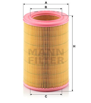 Vzduchový filtr MANN-FILTER C 15 122