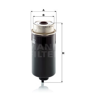 Palivový filtr MANN-FILTER WK 8161