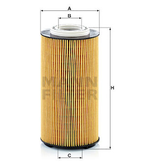Olejový filtr MANN-FILTER HU 12 009 z