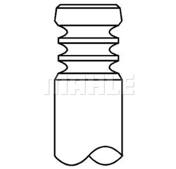 Výfukový ventil MAHLE 037 VA 31985 000