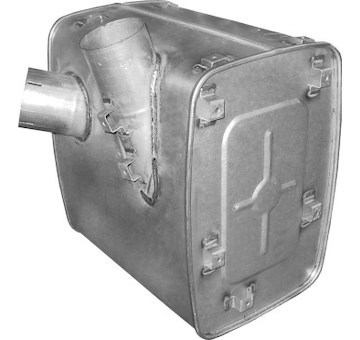 Zadní tlumič výfuku POLMO 69.199