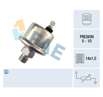 Snímač, tlak oleje FAE 14880