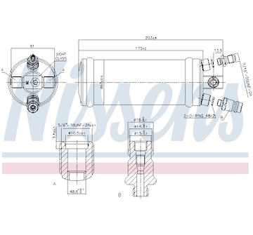 Susarna, klimatizace NISSENS 95344