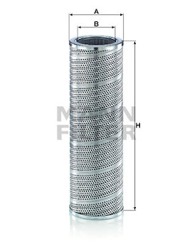 Filtr, pracovní hydraulika MANN-FILTER HD 13 003