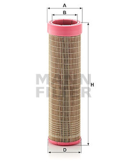 Filtr - sekundární vzduch MANN-FILTER CF 14 145/2