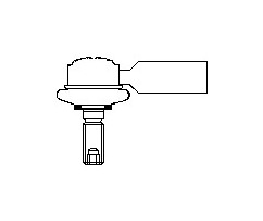Kulová hlava, řadicí tyčoví LEMFÖRDER 19622 01