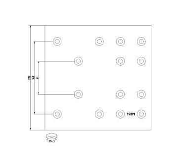 Sada brzdoveho oblozeni, bubnova brzda TEXTAR 1909101
