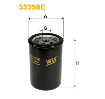 Palivový filtr WIX FILTERS 33358E