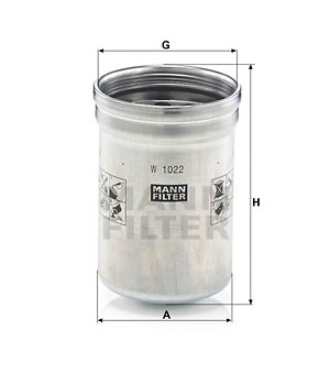 Olejový filtr MANN-FILTER W 1022