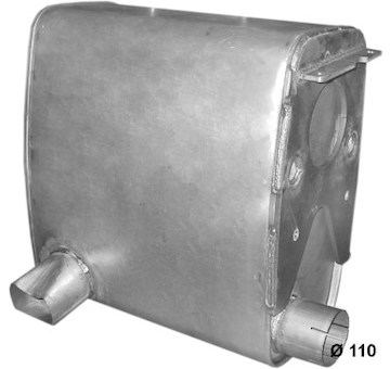 Zadní tlumič výfuku POLMO 68.38