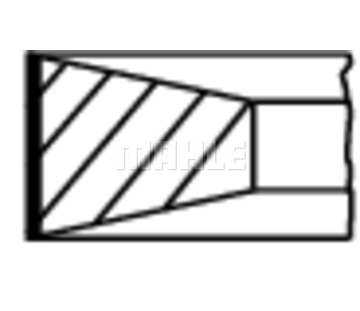 Sada pístních kroužků MAHLE 229 05 V0