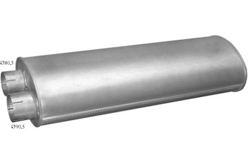 Zadní tlumič výfuku POLMO 68.02