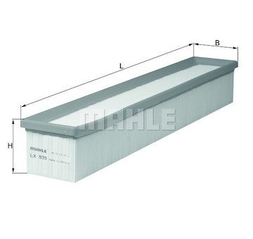 Vzduchový filtr MAHLE LX 939