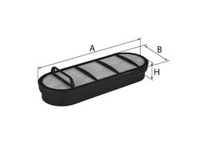 Filtr - sekundární vzduch MANN-FILTER CF 3240