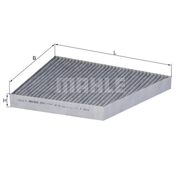 Filtr, vzduch v interiéru MAHLE LAK 156