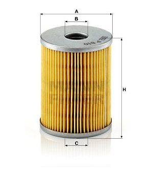Palivový filtr MANN-FILTER P 810 x