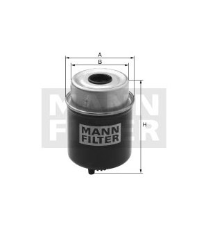 Palivový filtr MANN-FILTER WK 8115