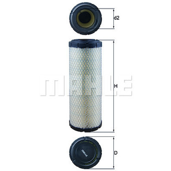 Vzduchový filtr MAHLE LX 1240