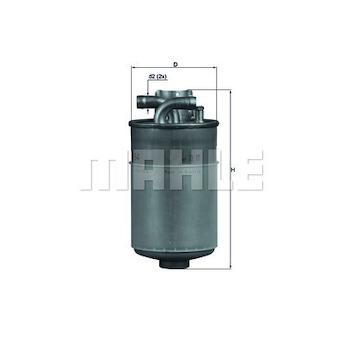 Palivový filtr MAHLE KL 154