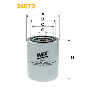 Filtr chladiva WIX FILTERS 24073