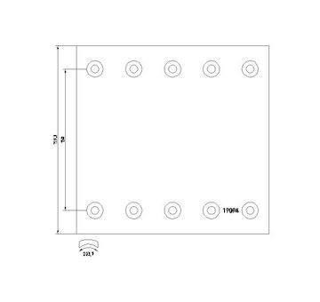 Brzdove oblozeni, bubnova brzda TEXTAR 19094