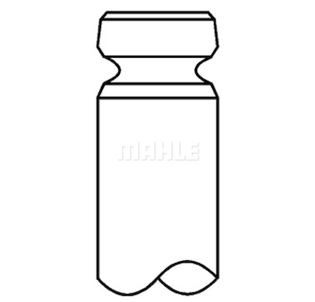 Výfukový ventil MAHLE 061 VA 31391 000