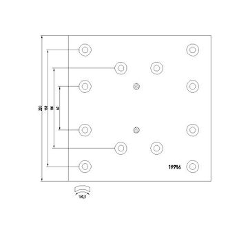 Sada brzdoveho oblozeni, bubnova brzda TEXTAR 1971601
