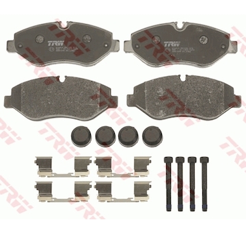 Sada brzdových destiček, kotoučová brzda TRW GDB1698