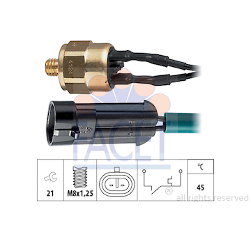 Teplotní spínač FACET 7.4124