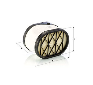 Vzduchový filtr MANN-FILTER C 38 010
