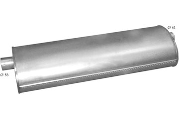 Zadní tlumič výfuku POLMO 70.08