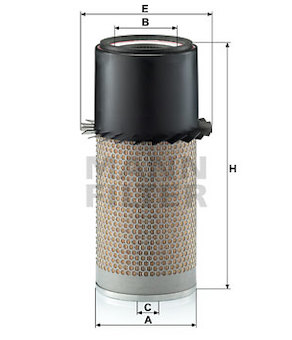Vzduchový filtr MANN-FILTER C 18 436