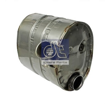 Střední-/zadní tlumič výfuku DT Spare Parts 6.37020