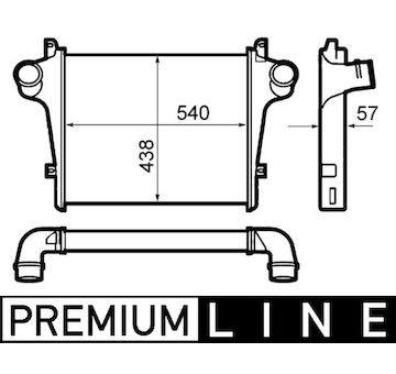 Chladič turba MAHLE CI 397 000P