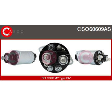 Elektromagnetický spínač, startér CASCO CSO60609AS