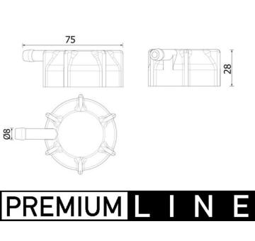 Uzavírací víčko MAHLE CRB 145 000P