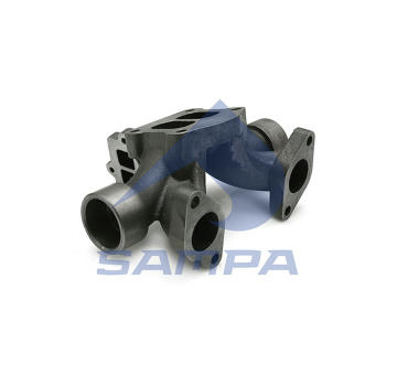 Koleno, výfukový systém SAMPA 043.265