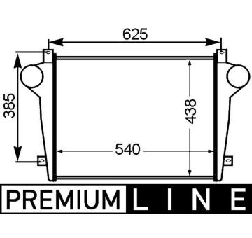 Chladič turba MAHLE CI 352 000P