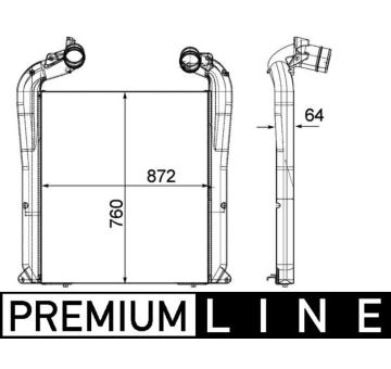 Chladič turba MAHLE CI 144 000P