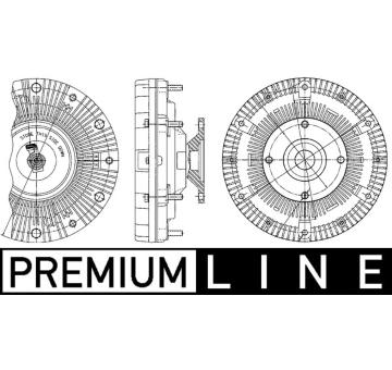 Spojka, větrák chladiče MAHLE CFC 201 000P