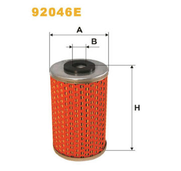 Hydraulický filtr, automatická převodovka WIX FILTERS 92046E