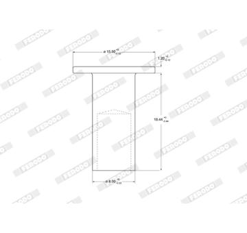 Nyt, oblozeni bubnove brzdy FERODO 93252