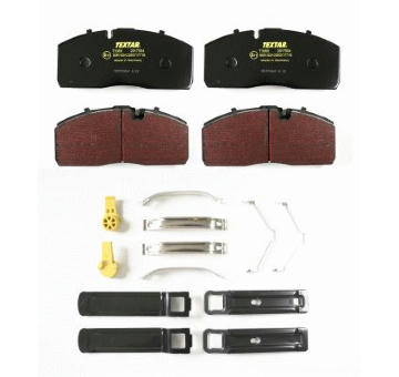 Sada brzdových destiček, kotoučová brzda TEXTAR 2917504
