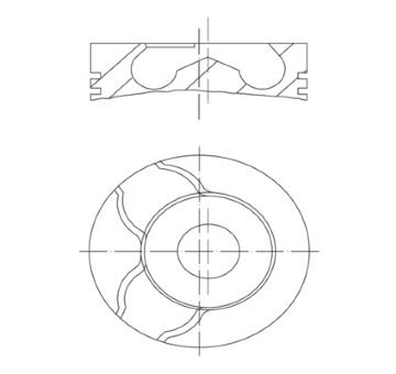 Píst MAHLE 061 65 00