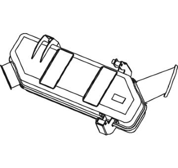 Zadní tlumič výfuku DINEX 68401