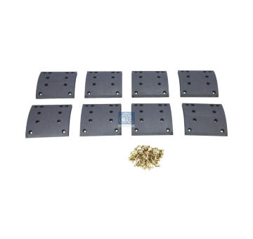 Sada brzdoveho oblozeni, bubnova brzda DT Spare Parts 4.91130