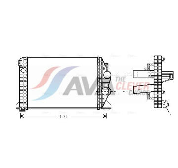 Chladič turba AVA QUALITY COOLING ME4166