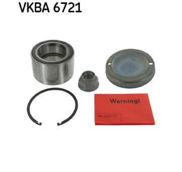 Sada ložisek kol SKF VKBA 6721